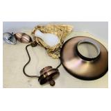 Vintage NOS Electric Hanging Lamp, Vintage NOS Electric Hanging Lamp,