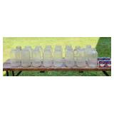 Ball Mason And Kerr Jars, 3 are Ball, 10 Kerr, 3 Ball Mason And Kerr Jars, 3 are Ball, 10 Kerr, 3