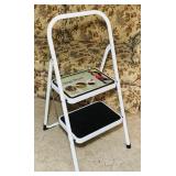 2 Step Stool, High Back 2 Step Stool, High Back