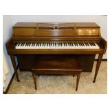 Wurlitzer Piano w/ Bench, Looks Great! Be sure to