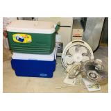 3 Fans and 2 Coolers 3 Fans and 2 Coolers