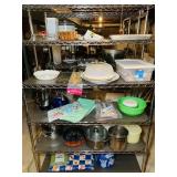 Contents only of shelves Contents only of shelves