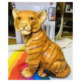 14" High Ceramic Tiger