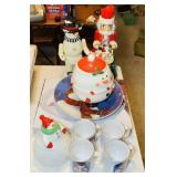 Christmas Cookie Jars, nut crackers etc Christmas Cookie Jars, nut crackers etc