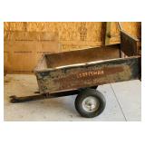 Craftsman Yard Trailer, Tilt Bed, New Tires