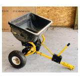 Yard Works Pull Behind Fertilizer Spreader