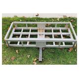 Aluminum Carry Rack that goes in Hitch, 48" x 22" Aluminum Carry Rack that goes in Hitch, 48" x 22"
