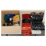 Drill Bit Set, Tool Set, Jumper Cable and Misc