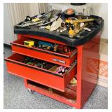 Craftsman Rolling Toolbox w/ Tools in Drawers and Craftsman Rolling Toolbox w/ Tools in Drawers and