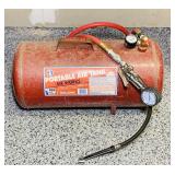 7 Gallon Portable Air Tank, w/ hose and air chuck