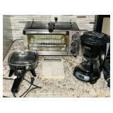 B&D Toaster Oven, Electric Fry Pan, Mr. Coffee B&D Toaster Oven, Electric Fry Pan, Mr. Coffee