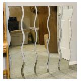 5 Matching Curved Cut Mirrors, 7" w x 42" high 5 Matching Curved Cut Mirrors, 7" w x 42" high