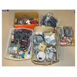 Lot of Electrical Supplies, Extension Cords, misc