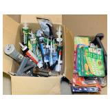 Silicone, Caulk, 4 Caulk Guns, Window Insulation Silicone, Caulk, 4 Caulk Guns, Window Insulation