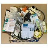 Box Full of Electrical Items, Adapters, Timers, Box Full of Electrical Items, Adapters, Timers,