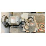 Buffalo Electric Bench Grinder, Plus Grinder Buffalo Electric Bench Grinder, Plus Grinder