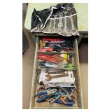 Drawer Full of Tools, Plyers, Vice Grips,