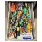 Drawer Full of Screwdrivers