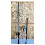2 Fishing Poles, Diawa Collapsible, Fish Stix 6ft 2 Fishing Poles, Diawa Collapsible, Fish Stix 6ft