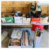 Christmas Lot, Lots of lights, Wrapping paper in Christmas Lot, Lots of lights, Wrapping paper in