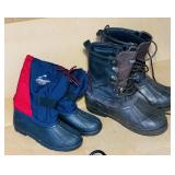 2 pair of Winter Boots, Men 2 pair of Winter Boots, Men