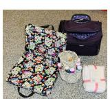 Padded Bingo Seat and Bag Full of accessories,