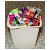Basket full of Ribbons, Ballons etc Basket full of Ribbons, Ballons etc