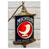 Michelob Hanging Lighted Beer Sign, Works