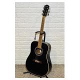 Fender DG-16 Guitar, has back damage, with stand