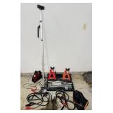 2 1/2 Ton Jack, Jack Stands, Truck Bed Bar,
