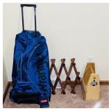 Wrangler Duffle Bag with Wheels, Coat Rack, Byron