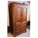 Bedroom Entertainment Center with 3 Drawers, TV