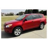 2007 Toyota Rav 4, 4WD, Runs and Drives Good