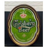 1986 Carlsberg Beer Mirror