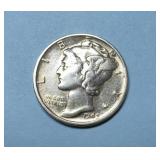 1942 W, Mercury dime