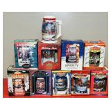 (10) 1990ï¿½s and 2000ï¿½s Budweiser Beer Steins