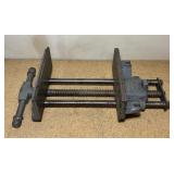 Columbian Cleveland 10'w x 4'h Bench Vise, works