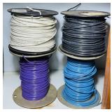 4 Spools of 12ga Wire