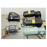 5 Electric Motors, 3 Baldor, untested