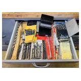 Drawer full of Drill Bits, Metal Bits, Masonry,