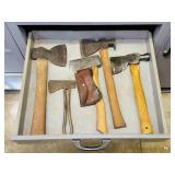 5 Hatchets, Keen Kutter, Plumb, Vaughan, etc