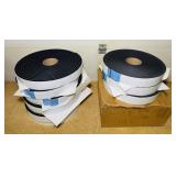 9 Rolls of Sponge Neoprene Stripping W/Adhesive