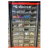 40 Drawer Bin full of Mostly small Screws