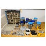 Nuts, Bolts, Screws of all sizes, 45 Drawer Bin