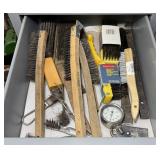 Drawer Full of Wire Brushes