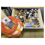 Drawer Full of Air Compressor Regulators,