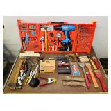 Drill Kit, Works, 3 Full Boxes of Brad Nails,