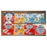 9 Saw Blades, all 7 1/2'