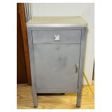 Metal Cabinet, Drawer and Door, 20'x16'd x 35.5' h