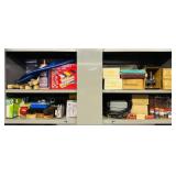 Contents of Cabinets, Wire Brushes, T Handle Hex